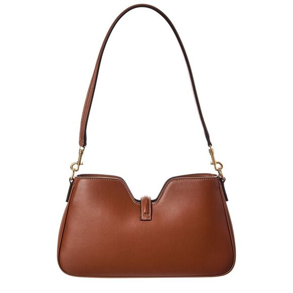 Celine Camille 16 Leather Shoulder Bag, Brown - Picture 2 of 4